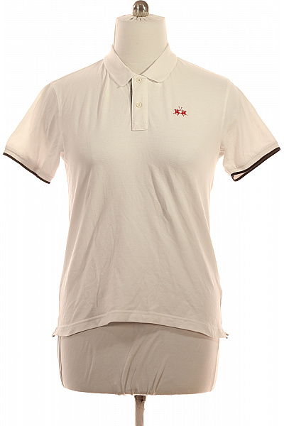 La Martina Bílé dámské polo tričko s krátkým rukávem a výšivkou Velikost M | La Martina | obrázek 2