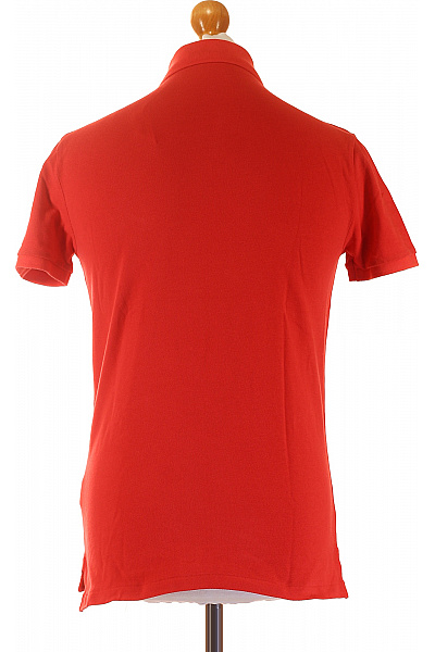 Ralph Lauren Pánské bavlněné červené polo tričko s krátkým rukávem a výšivkou Vel. s | Ralph Lauren | obrázek 3