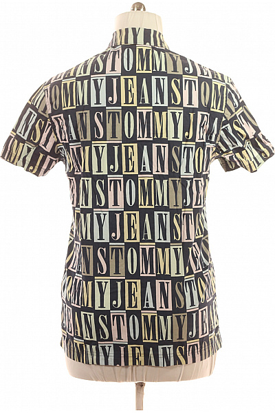 TOMMY HILFIGER Pánská košile krátký rukáv letní retro vzorovaná ležérní street Vel. M | TOMMY HILFIGER | obrázek 2