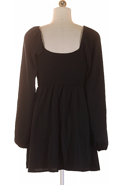 Hollister Černé šaty s dlouhým rukávem letní elegantní Vel. xs | Hollister | obrázek 2