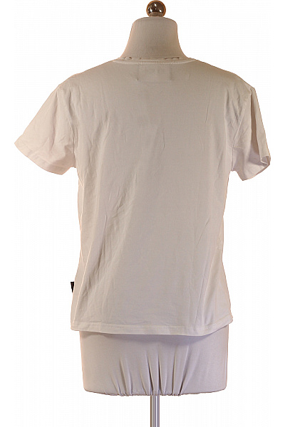 richmond Dámské tričko s krátkým rukávem bílé s nápisem bavlna basic Vel. l | richmond | obrázek 2