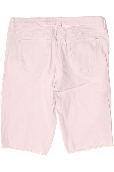 s.OLIVER Dámské bavlněné riflové kraťasy světle růžové ležérní s kapsami Vel. M | s.OLIVER | obrázek 3
