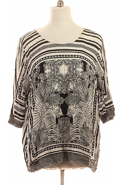 frapp Dámská halenka s krátkým rukávem a potiskem Velikost XXL | frapp | obrázek 2