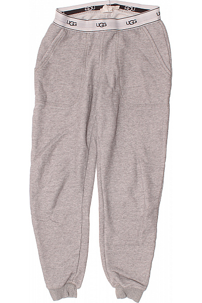 UGG Dětské chlapecké tepláky žebrované šedé s logem Vel. xs | UGG | obrázek 2