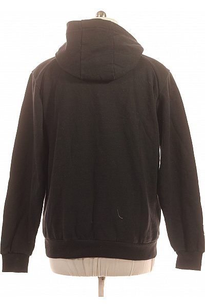 GEORGE. Pánská černá mikina s kapucí a potiskem 1953 Velikost 50 | GEORGE. | obrázek 2