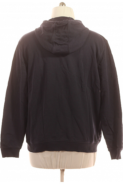 Hugo Boss Pánská tmavě modrá mikina s kapucí přes hlavu streetwear Vel. XXL | Hugo Boss | obrázek 2