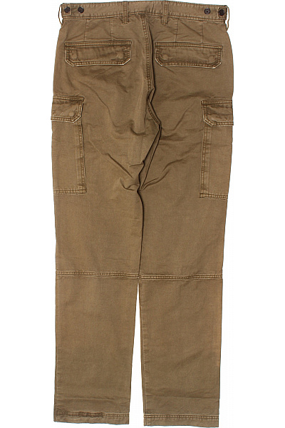 Zadig&Voltaire deluxe Pánské cargo kalhoty hnědé volnočasové dlouhé s kapsami na stehnech Velikost 38 | Zadig&Voltaire deluxe | obrázek 2