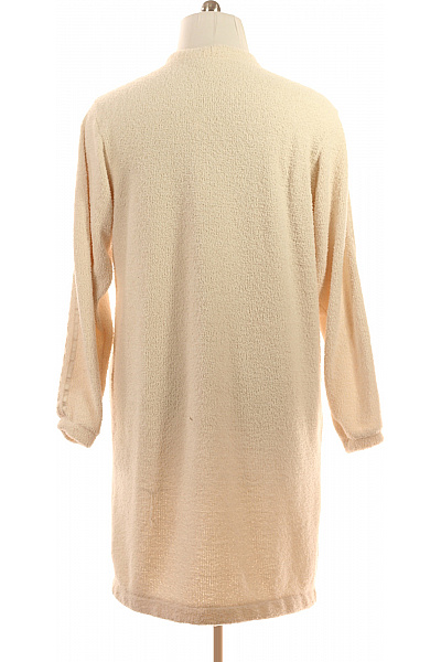 ADIDAS Dámský župan krémový měkký dlouhý volný domácí Vel. L | ADIDAS | obrázek 3