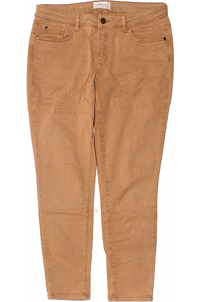 Cartoon Dámské rovné kalhoty hnědé keprové ležérní s kapsami Vel. 40 | Cartoon | obrázek 2