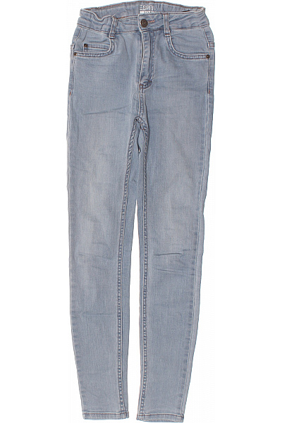 Dívčí Džíny Světle Modré Skinny Zúžené Světlý Letní Velikost 152 | Unimoda | obrázek 2