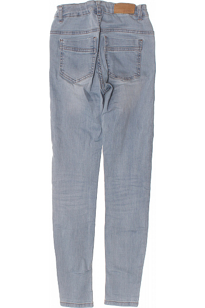 Dívčí Džíny Světle Modré Skinny Zúžené Světlý Letní Velikost 152 | Unimoda | obrázek 3