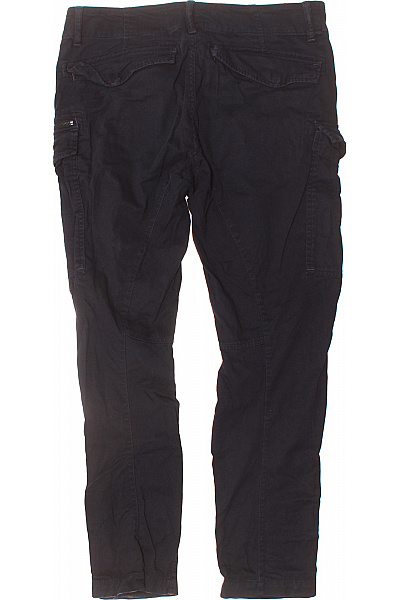 G-Star Pánské černé cargo kalhoty volnočasové dlouhé s kapsami na boku Vel. 33/32 | G-Star | obrázek 3