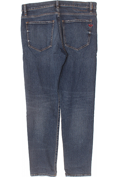 DIESEL Pánské Modré Džíny Klasické Rovné Seperané S Kapsami Velikost W32 | DIESEL | obrázek 2