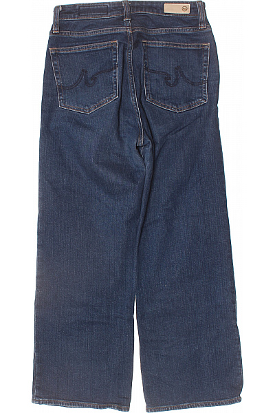 The Etta vysoký pas široké nohavice tmavě modré seprané Vel. 26 | Unimoda | obrázek 2