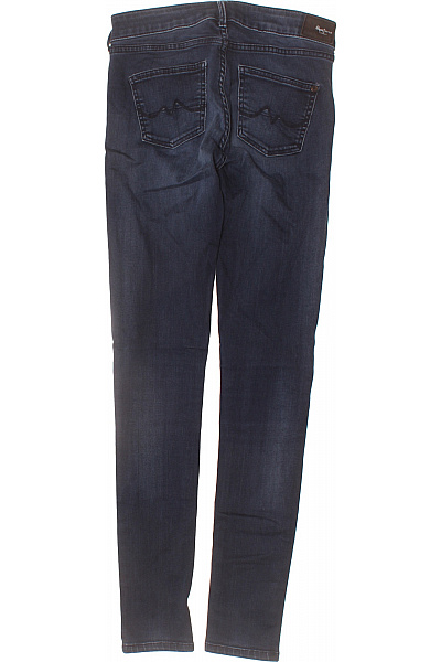 Pepe Jeans Dámské bavlněné tmavě modré skinny džíny strečové Vel. 27/32 | Pepe Jeans | obrázek 2