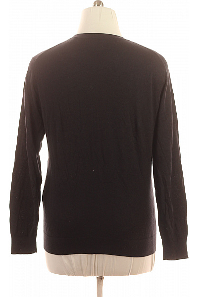 GANT Pánský černý tenký lehký basic pulovr přes hlavu Vel. L | GANT | obrázek 2