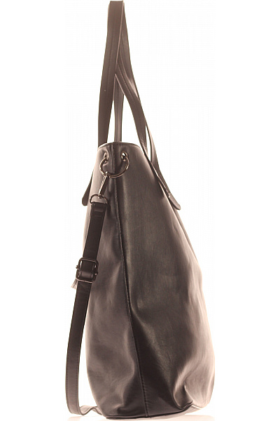 Kabelka černá shopper | Unimoda | obrázek 2