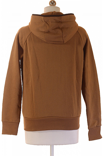 Norway Dámská bavlněná hnědá mikina s kapucí a potiskem streetwear Vel. L | Norway | obrázek 2