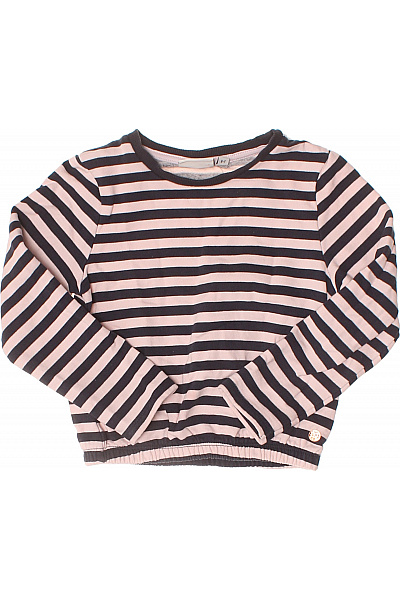 TOM TAILOR Dívčí pruhovaná mikina růžová bavlněná | TOM TAILOR | obrázek 2