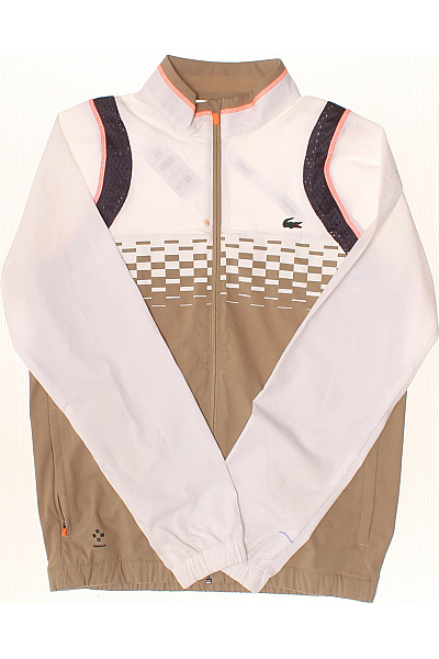 LACOSTE Pánská tepláková souprava béžová kostkovaná Velikost m | LACOSTE | obrázek 4