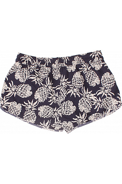 Esprit Dámské krátké šortky tmavě modré s potiskem ananasů volné plážové Vel. L | Esprit | obrázek 3