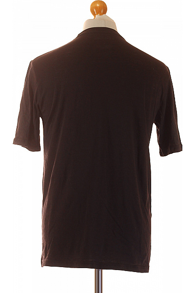 JACK & JONES Pánské tričko tmavě hnědé basic s krátkým rukávem a kulatým výstřihem Vel. M | JACK & JONES | obrázek 2