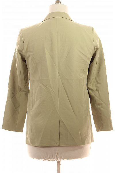PIECES Dámské sako khaki elegantní volnočasové business moderní jednořadé Velikost L | PIECES | obrázek 2