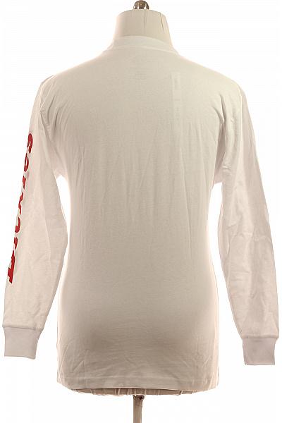 Dickies Pánské tričko s dlouhým rukávem a potiskem bílé Velikost s | Dickies | obrázek 3