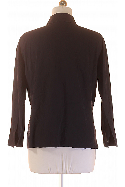 MAX&CO. Dámská černá košile dlouhý rukáv volná ležérní business Velikost XS | MAX&CO. | obrázek 2