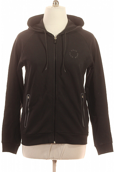 Hugo Boss Pánská černá mikina s kapucí na zip sportovní streetwear Velikost l | Hugo Boss | obrázek 2