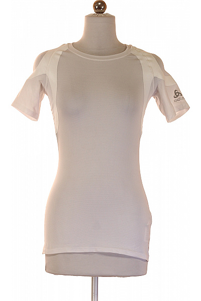 ODLO Dámské sportovní tričko s krátkým rukávem bílé funkční Velikost S | ODLO | obrázek 2