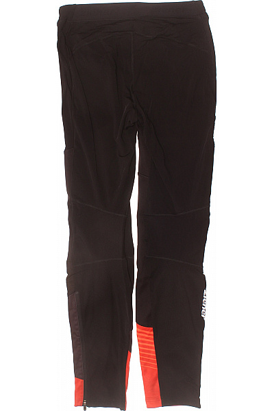 Ziener Dámské sportovní funkční kompresní legíny černé oranžové pruhované Vel. 48 | Ziener | obrázek 2