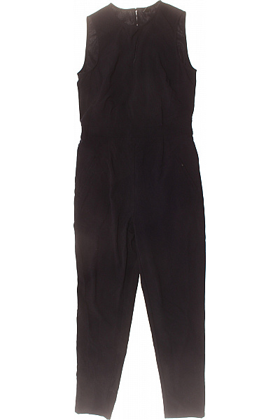 Y.A.S Dámský černý Overal Bez Rukávů Elegantní Velikost M