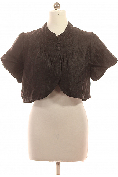 Dámské bolerko krátký rukáv černé Vel. M | Unimoda | obrázek 2