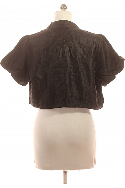 Dámské bolerko krátký rukáv černé Vel. M | Unimoda | obrázek 3