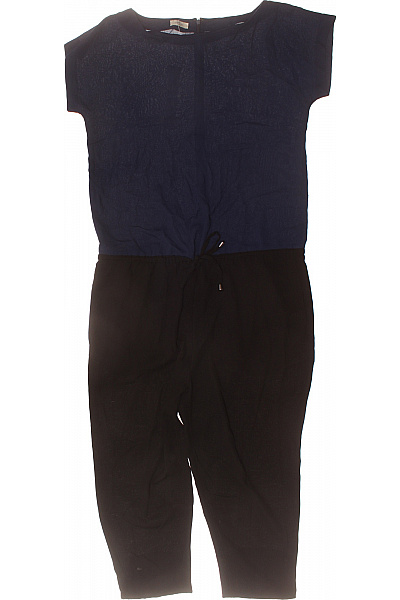 Mads Norgaard Dámský modrý overal bez rukávů s černými kalhotami a šňůrkou Velikost 36 | Mads Norgaard | obrázek 2