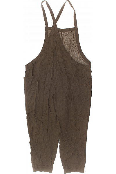 URBAN OUTFITTERS dámský hnědý letní overal bez rukávů Vel. M | URBAN OUTFITTERS | obrázek 3