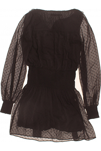 ZARA dámský černý overal s dlouhým rukávem a puntíky Vel. XS | ZARA | obrázek 2