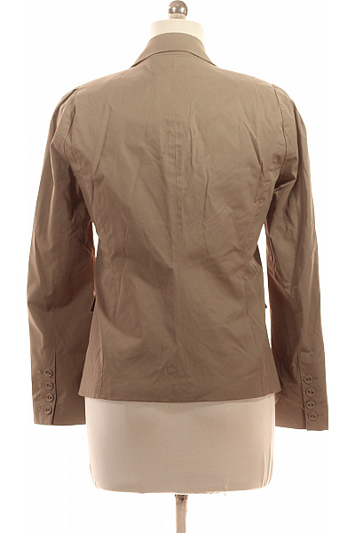 Dranella béžový bavlněný blejzr jednořadý s jedním knoflíkem na běžné nošení Vel. 38 | Dranella | obrázek 3