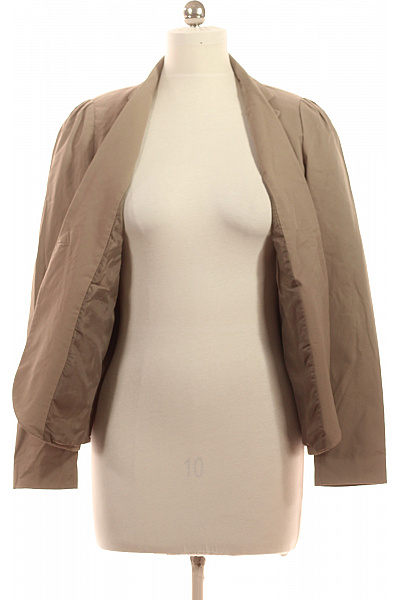 Dranella béžový bavlněný blejzr jednořadý s jedním knoflíkem na běžné nošení Vel. 38 | Dranella | obrázek 4