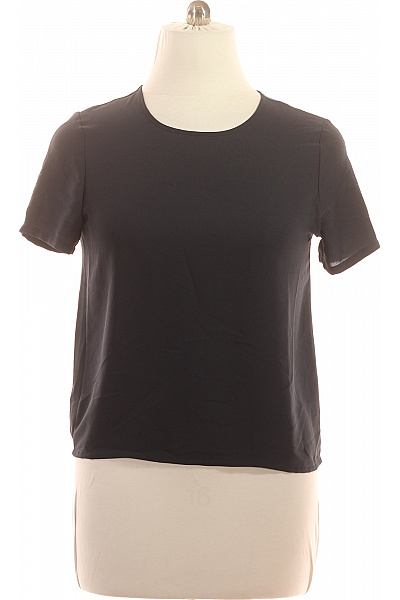 Marks & Spencer Dámská halenka krátký rukáv černá polyesterová Velikost 14 | Marks & Spencer | obrázek 2