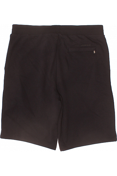 Karl Lagerfeld pánské bavlněné kraťasy černé volnočasové s kapsami Velikost L | Karl Lagerfeld | obrázek 2