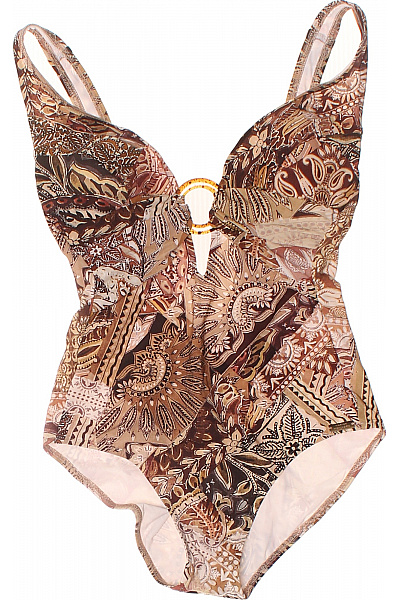 MARYAN MEHLHORN jednodílné batikované plavky s kruhem Vel. 36 | MARYAN MEHLHORN | obrázek 2