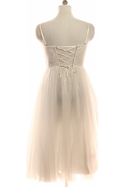 APART Bílé tylové korzetové šaty na ramínka Velikost EU 40 | APART | obrázek 2