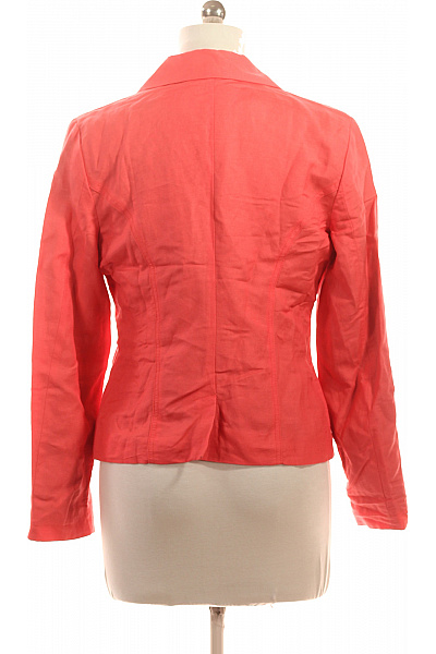 bebe dámské sako oranžové elegantní ramie krátké volnočasové Velikost M | bebe | obrázek 3