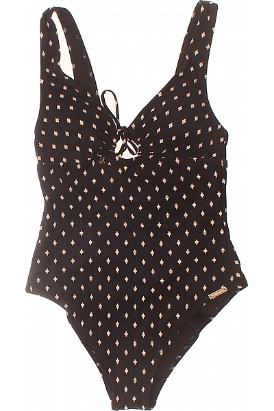 Watercult dámské jednodílné plavky černé s drobným vzorem na zavazování Vel. IT 40 | Watercult | obrázek 2