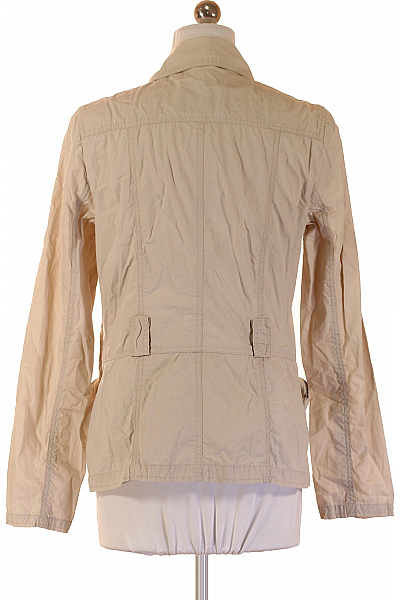 BUFFALO Béžová bavlněná bunda s kapsami a límcem Vel. 36 | BUFFALO | obrázek 3