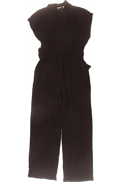 S.OLIVER Dámský černý Overal Bez Rukávů Vel. 34