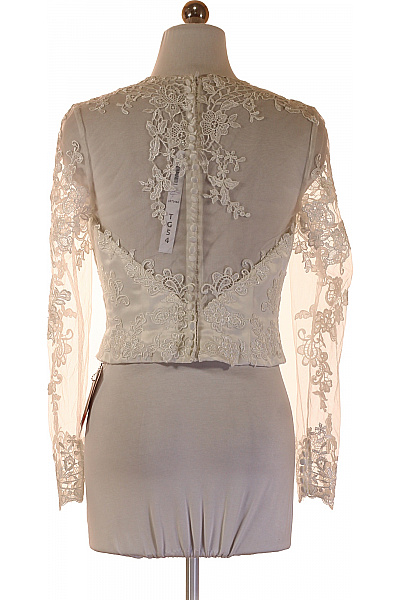 Dámský korzet krajkový bílý Velikost 6 | Unimoda | obrázek 2