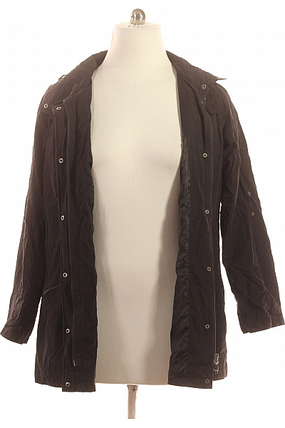 VIA APPIA DUE Dámská bavlněná bunda vojenská parka podzimní jarní černá Vel. IT 50 | VIA APPIA DUE | obrázek 4